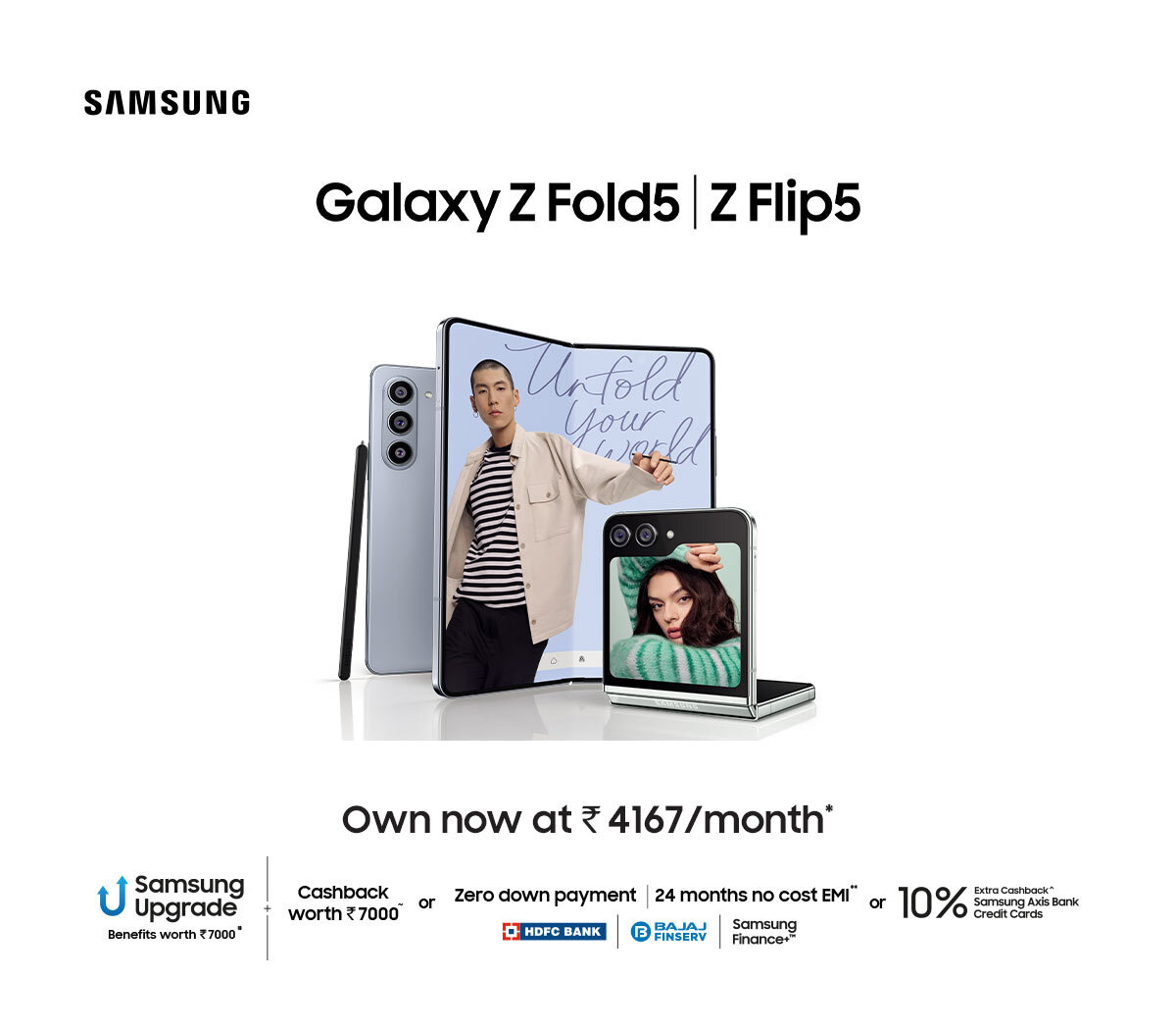 Samsung Z Flip & Z Fold 5