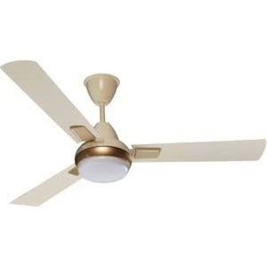 Crompton EVAGLOW 1200 mm Underlight 3 Blade Ceiling Fan  (IVORY, Pack of 1)