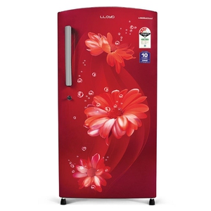 LLOYD 195 Litres 3 Star Direct Cool Single Door Refrigerator (GLDC213SDWT2LC, Daisy Wine)