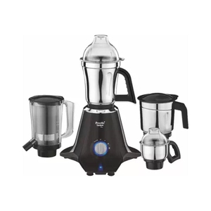 Preethi Taurus Plus MG 257 1000 W Mixer Grinder (4 Jars, Black)