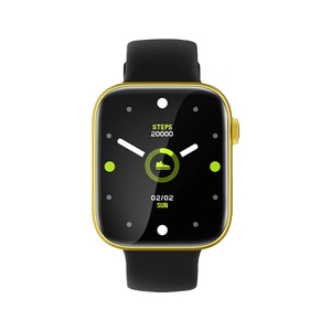 Fire-Boltt Ring 3 BSW043 Smart Watch Gold/Black, Buckle Strap