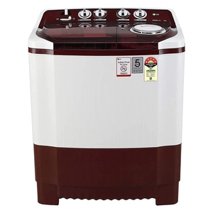 LG 7.5 Kg 5 Star Semi Automatic Top Load Washing Machine with Roller Jet Pulsator (P7515SRAZ, Burgundy)
