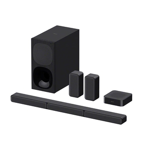 Sony HT-S40R Real 5.1ch Dolby Audio Soundbar for TV with Subwoofer & Wireless Rear Speakers, 5.1ch Home Theatre System