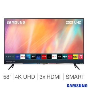 SAMSUNG 43 inch Ultra HD (4K) LED Smart TV  (UA43AU7600)