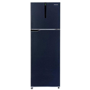 Panasonic 336 L Frost Free Double Door 4 Star Refrigerator (Blue, NR-BG342VDA3)