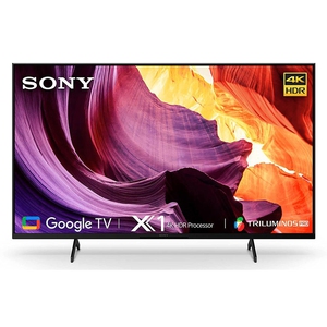 Sony 43 Inch 4K Ultra HD TV X80K Series: LED Smart Google TV with Dolby Vision HDR KD43X80K- 2022 Model