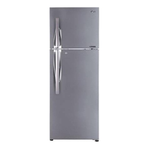 LG 260 Litres 2 Star Frost Free Double Door Refrigerator with Smart Inverter Compressor (GL-N292RDSY, Dazzle Steel)