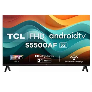 TCL 79.97 cm (32 inch) Full HD LED Smart Android TV  (32S5500AF)