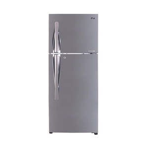 LG 260 L Frost Free Double Door 3 Star Convertible Refrigerator  (Shiny Steel, GL-T292RPZY)