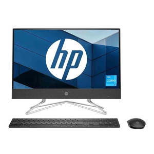 HP All-in-One 12th Gen Intel Core i3-1215U (8 GB|512 GB SSD|Intel UHD Graphics|Windows 11 Home) (21.5 inch) Desktop PC (22-dd2115in, Jet Black)