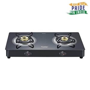 Prestige Royale Plus Glass Automatic Gas Stove  (2 Burners)