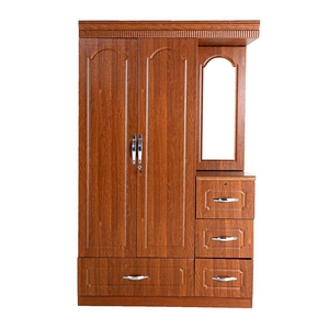 Pai Furniture 2 Door Wardrobe with Mirror PFWRI8019-3