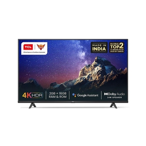 TCL 55 Inch Ultra HD 4K LED Android Smart TV (55P615, Black)