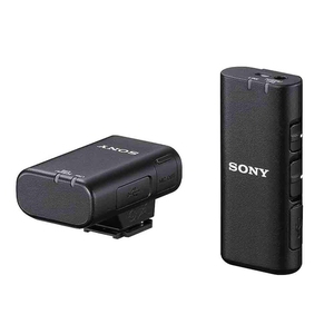 Sony ECM-W2BT Wireless Camera Microphone | Compact & Flexible | Made for Vloggers | Clear Audio+