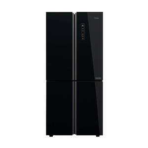 Haier 531 Litres A+ Star Frost Free French Door Refrigerator (HRB-550KG, Black Glass)