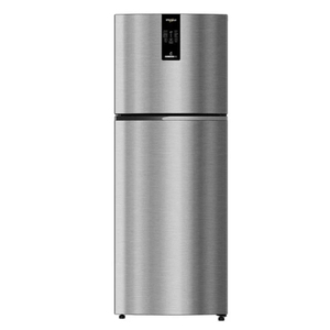 Whirlpool Intellifresh Pro 308 Litres 2 Star Frost Free Double Door Convertible Refrigerator (IFPRO INV CNV 355, Illusia Steel)