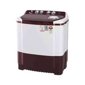 LG 8 kg 5 Star Semi Automatic Washing Machine with Lint Filter (P8030SRAZ, Burgundy) 