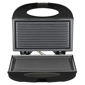 Faber 750W Sandwich Grill Toaster || grill 1y warranty (FSTG 750W DLX BK) Black