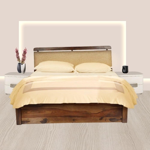 Pai Furniture Sheesham Wood Queen Bed PFBD561-5