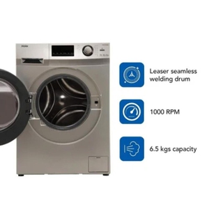 Haier 6.5 Kg Front Load Washing Machine (HW65-BP10636S3SKD, Brown)