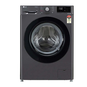 LG 8 Kg 5 Star Fully Automatic Front Load Washing Machine with AI Direct Drive Motor (FHV1408Z2M, Middle Black)