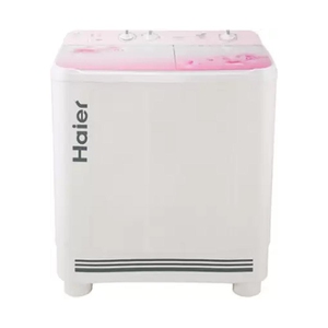 Haier 9 Kg Semi Automatic Top Load Washing Machine White, Pink (HTW90-1159FL)