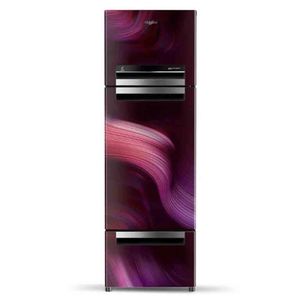 Whrilpool Protton 240 L 2 Star Triple Door Refrigerator - FP 263D PROTTON ROY WINE STREAM (N) (21445)