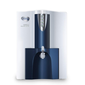 Pureit Marvella 10 L RO + UV Water Purifier  (White & Blue)