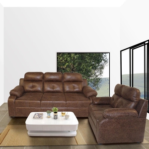 Pai Furniture Leather Fabric Sofa Set(PFSF1223).