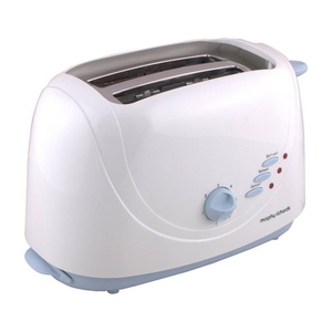 Morphy Richards AT204 800 W Pop Up Toaster  (White)