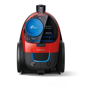 PHILIPS PowerPro Compact Bagless Vacuum Cleaner, FC9351/01, Monza Red