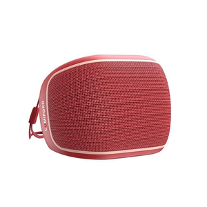 Lumiford GoMusic BT12 Wireless Bluetooth Speaker with Mic (Red)