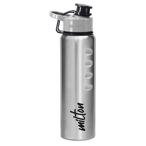 Milton Gripper Stainless Steel Water Bottle (1000 ml, Assorted Colour)