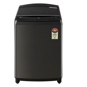 LG 10 Kg 5 Star Fully Automatic Top Load Washing Machine with InBuilt Heater (THD10SWP, Platinum Black)