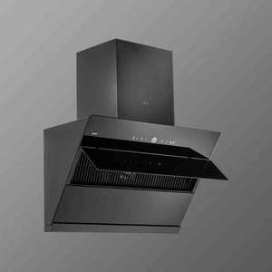 KAFF ALBURY DHC 75cm 1280m3/hr Ducted Wall Mounted Chimney with Touch Control Panel (Black)