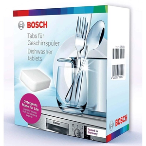 BOSCH Dishwasher Tablets (25 Tablets) Dishwashing Detergent -500 g.