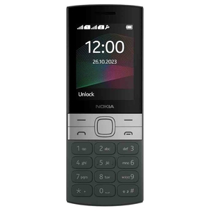 Nokia 150 Dual SIM Premium Keypad Phone, Black