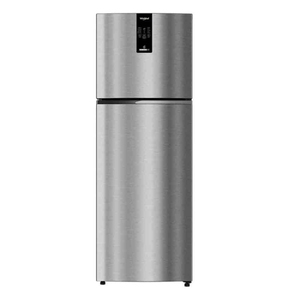 Whirlpool Intellifresh Pro 327 Litres 2 Star Frost Free Double Door Convertible Refrigerator (IFPRO INV CNV 375, Illusia Steel)