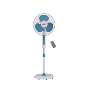 V-Guard Finesta Remote Neo 400 mm 3 Blade Pedestal Fan (Blue)