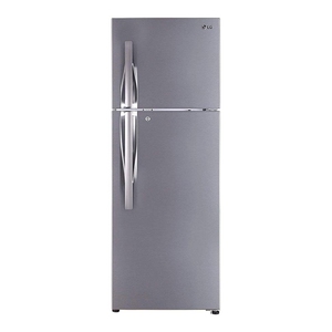 LG 335 Litres 2 Star Frost Free Inverter Double Door Refrigerator (GL-S372RPZY., Shiny Steel)