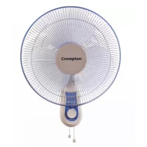 Crompton WMHIFLONEO16INBL 400 mm Anti Dust 3 Blade Wall Fan  (Ink Blue, Pack of 1)