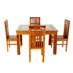 Pai Furniture 4 Seater Dining Table PFDT553-1+4