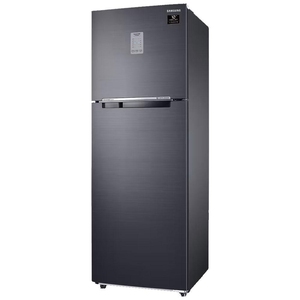 Samsung 275 Litres 3 Star Frost Free Inverter Double Door Refrigerator RT30A3743BX/HL, Luxe Black