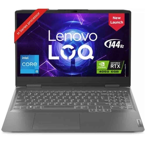 Lenovo LOQ Intel Core i5 12th Gen 12450H (16 GB|512 GB|Windows 11 Home) (15.6 Inch) Gaming Laptop ( 82XV00F6IN, Storm Grey)