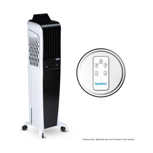 Symphony 55 L Tower Air Cooler  (Black, Diet 3D-55i+ with remote)