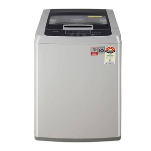 LG 6.5 Kg 5 Star Fully Automatic Top Load Washing Machine with TurboDrum & Smart Diagnosis (T65SKSF1Z, MiddleFree Silver)
