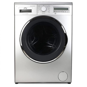 Godrej 8 kg Fully-Automatic Front Loading Washing Machine (WF EON 8014 PASC SV) Silver