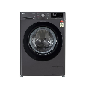 LG 7 Kg 5 Star Fully-Automatic Front Load Washing Machine with AI Direct Drive, Steam for Hygiene Wash (FHV1207Z2M, Middle Black)
