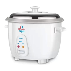 Bajaj RCX 5 Electric Rice Cooker (1.8 L, White)