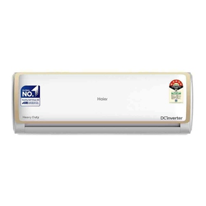 Haier 1 Ton 5 Star Inverter Split AC (Copper, Convertible 7 in 1 Cooling Modes, Antibacterial Filter, 2023 Model, HSU13E-TXG5BE-INV, White)